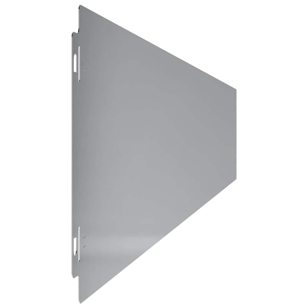 Bordure per Prato 50 pz 15x103 cm Acciaio Zincato
