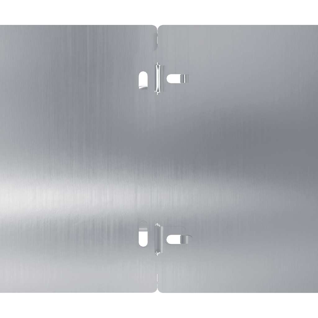 Bordure per Prato 50 pz 15x103 cm Acciaio Zincato