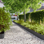Bordure per Prato 10 pz Acciaio Laminato a Freddo Nero