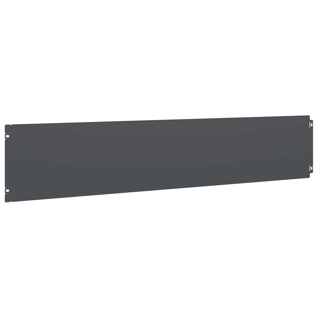 Bordure per Prato 10 pz Antracite Acciaio Laminato a Freddo