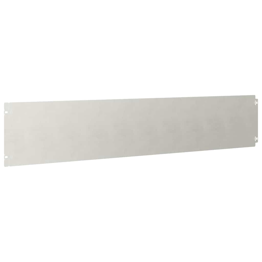 Bordure per Prato 10 pz 20x103 cm Acciaio Inossidabile