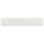 Bordure per Prato 30 pz Bianche Acciaio Laminato a Freddo 20x103 cm