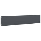 Bordure per Prato 30 pz Antracite Acciaio Laminato a Freddo