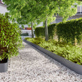 Bordure per Prato 30 pz Antracite Acciaio Laminato a Freddo
