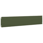 Bordure per Prato 30 pz Verde Oliva Acciaio Laminato a Freddo