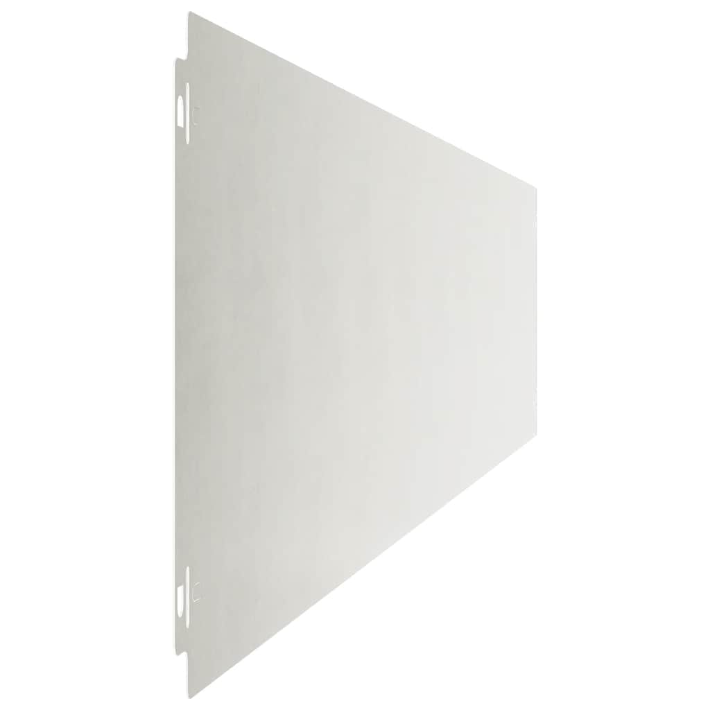 Bordure per Prato 30 pz 20x103 cm Acciaio Inossidabile