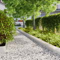 Bordure per Prato 30 pz 20x103 cm Acciaio Inossidabile