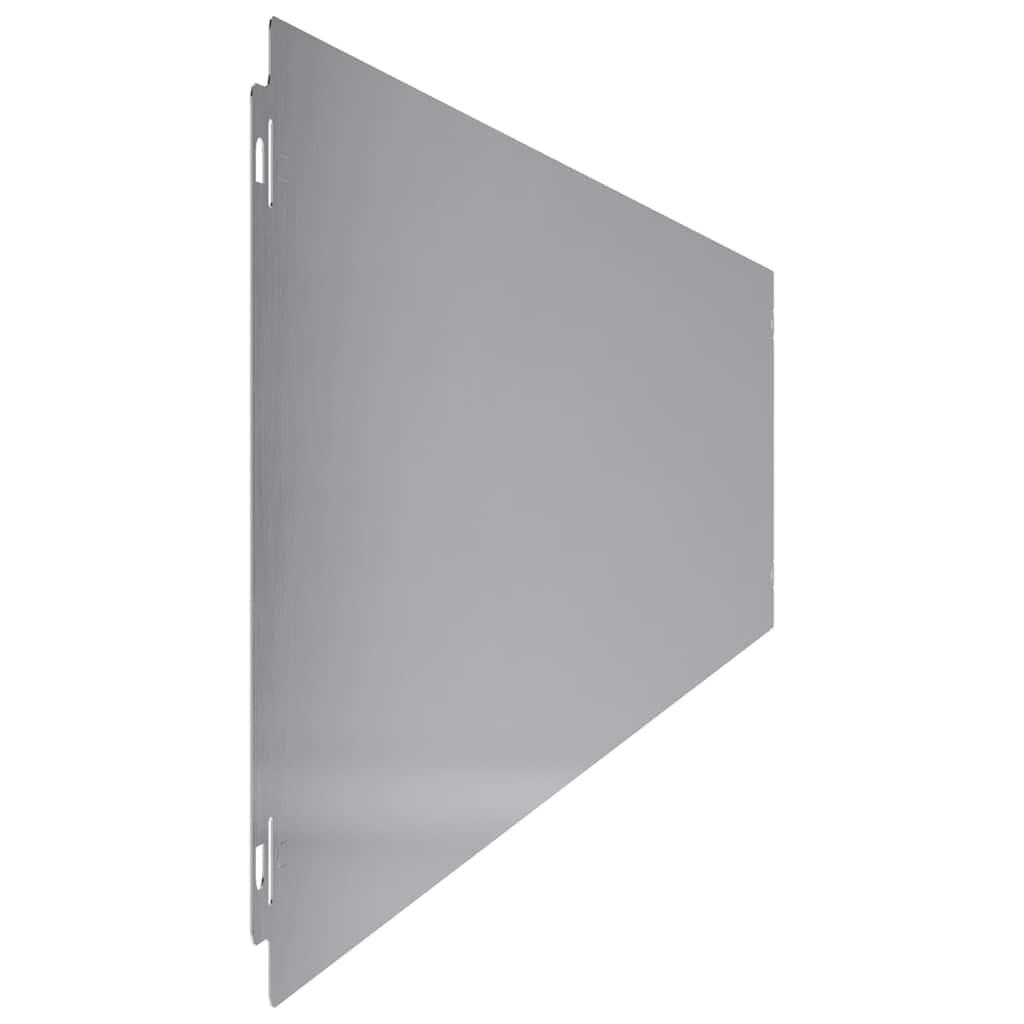 Bordure per Prato 30 pz 20x103 cm Acciaio Zincato