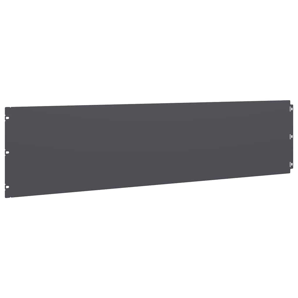 Bordure per Prato 10 pz Antracite Acciaio Laminato a Freddo