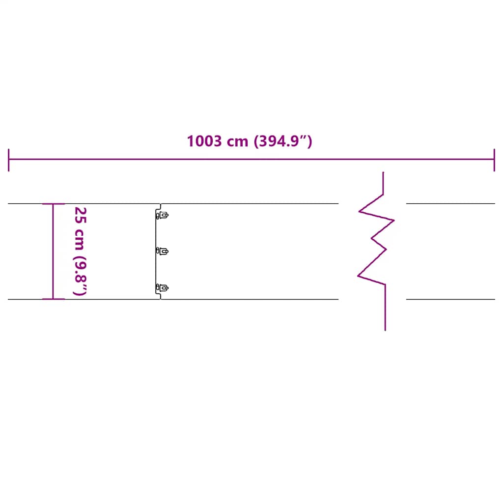 Bordure per Prato 10 pz Verde Oliva Acciaio Laminato a Freddo