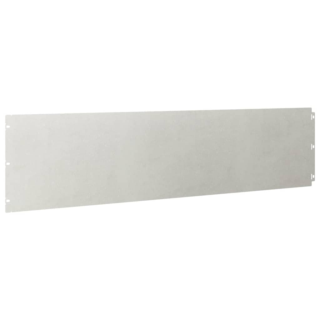 Bordure per Prato 10 pz 25x103 cm Acciaio Inossidabile