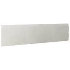 Bordure per Prato 10 pz 25x103 cm Acciaio Inossidabile
