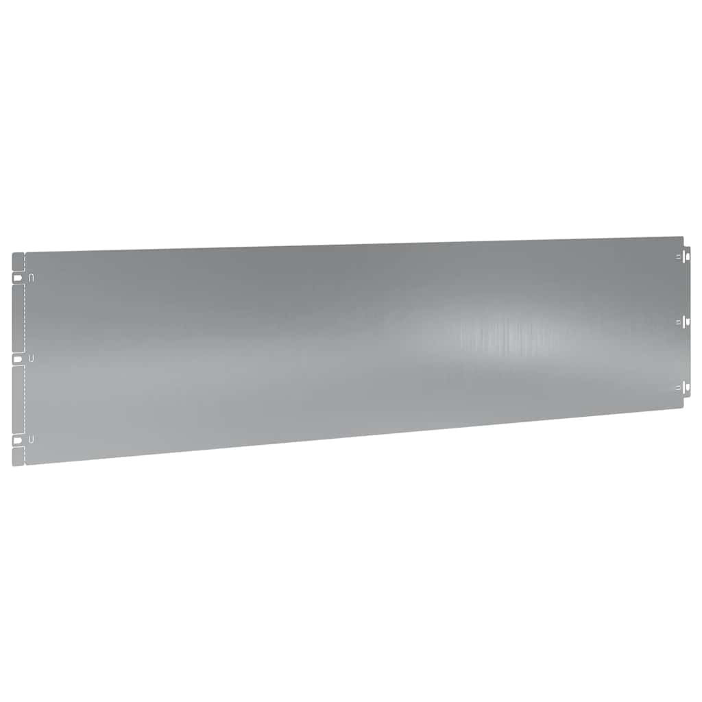 Bordure per Prato 10 pz 25x103 cm Acciaio Zincato