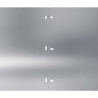 Bordure per Prato 10 pz 25x103 cm Acciaio Zincato