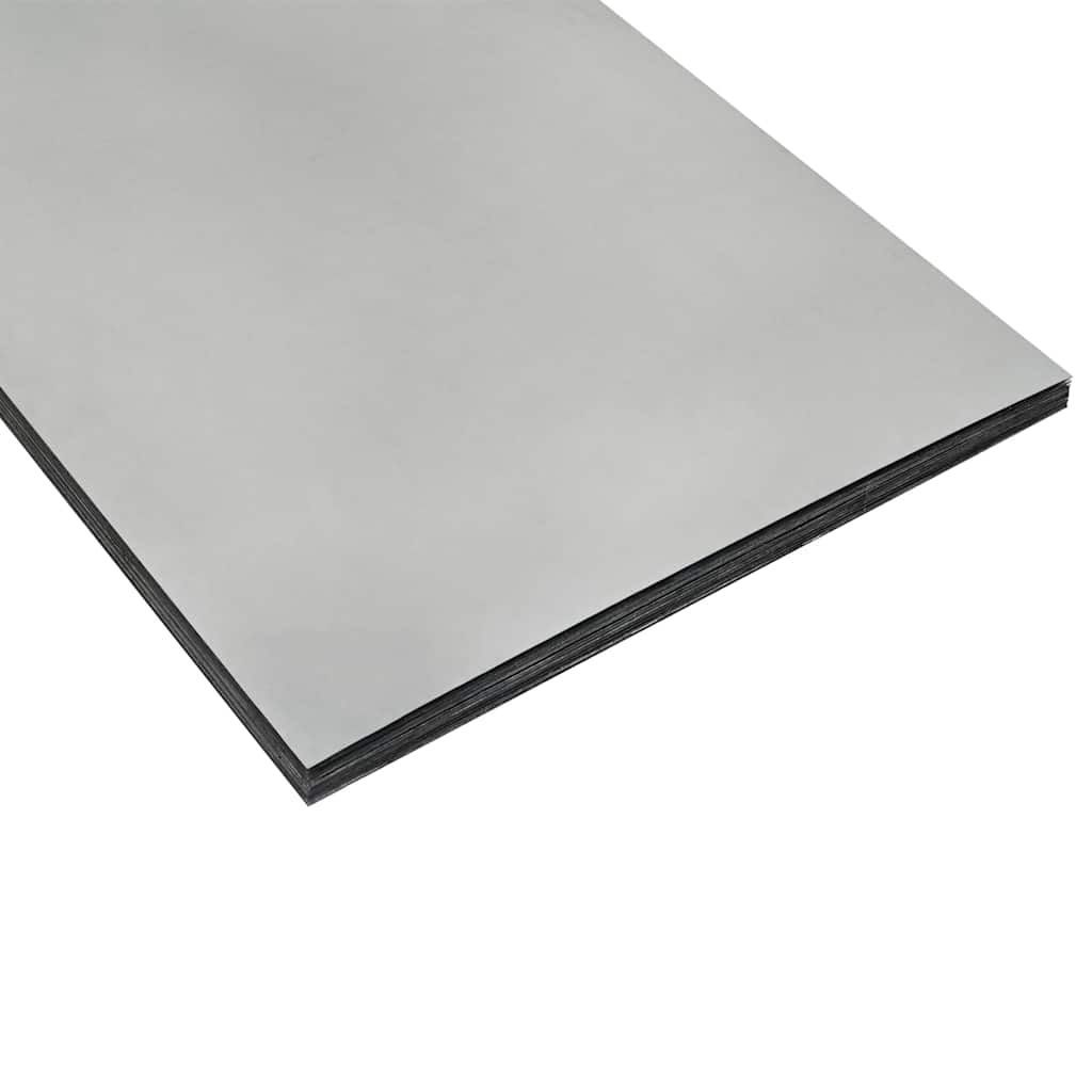 Bordure per Prato 10 pz 25x103 cm Acciaio Zincato