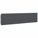 Bordure per Prato 20 pz Antracite Acciaio Laminato a Freddo