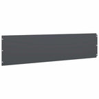 Bordure per Prato 20 pz Antracite Acciaio Laminato a Freddo