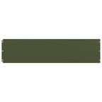 Bordure per Prato 20 pz Verde Oliva Acciaio Laminato a Freddo