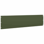 Bordure per Prato 20 pz Verde Oliva Acciaio Laminato a Freddo