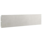Bordure per Prato 20 pz 25x103 cm Acciaio Inossidabile
