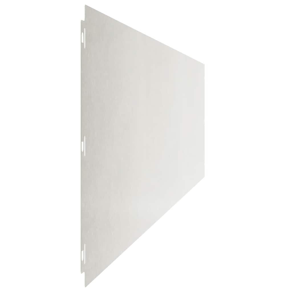 Bordure per Prato 20 pz 25x103 cm Acciaio Inossidabile
