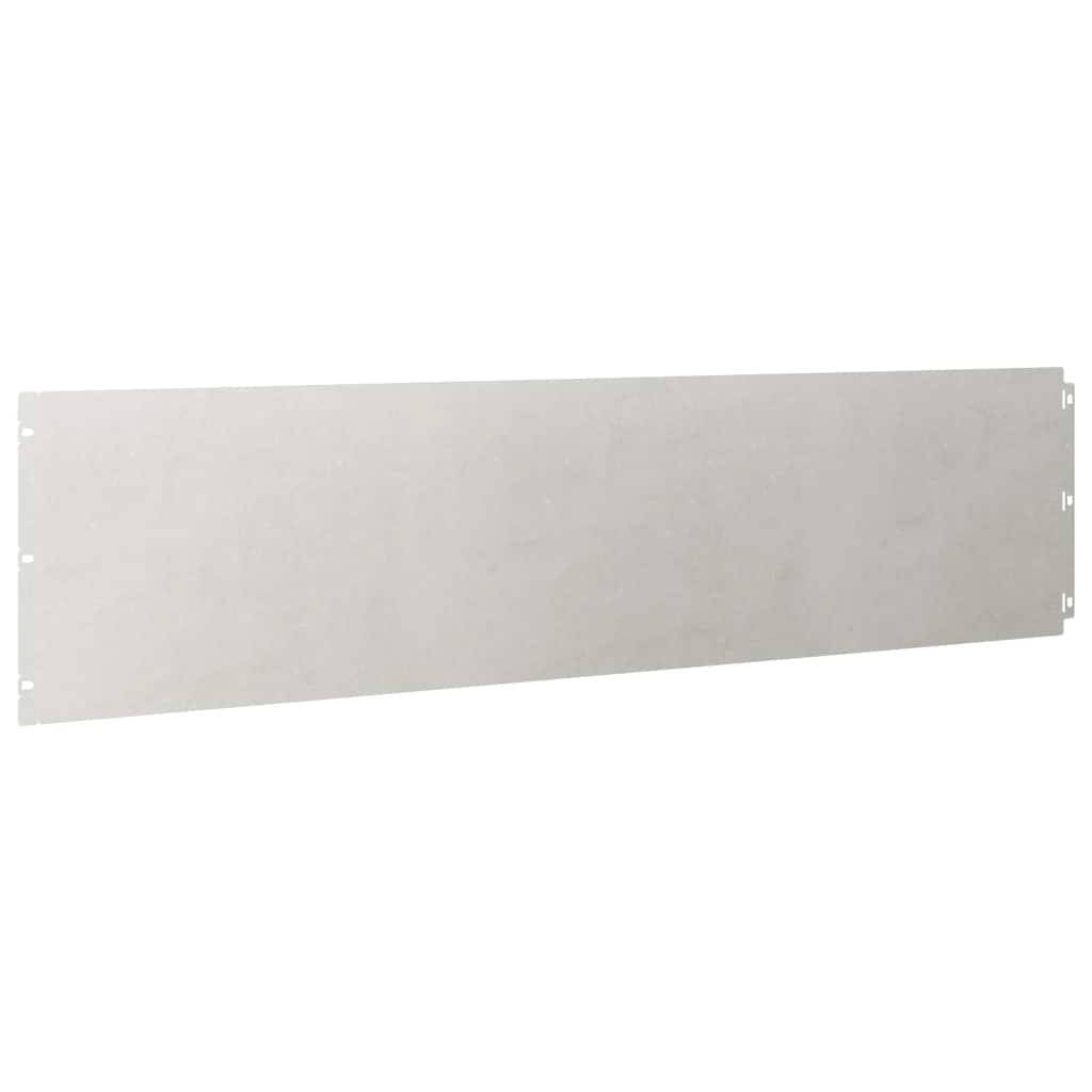 Bordure per Prato 20 pz 25x103 cm Acciaio Inossidabile