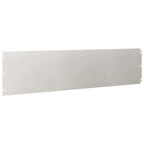 Bordure per Prato 20 pz 25x103 cm Acciaio Inossidabile