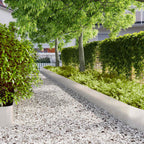 Bordure per Prato 20 pz 25x103 cm Acciaio Inossidabile