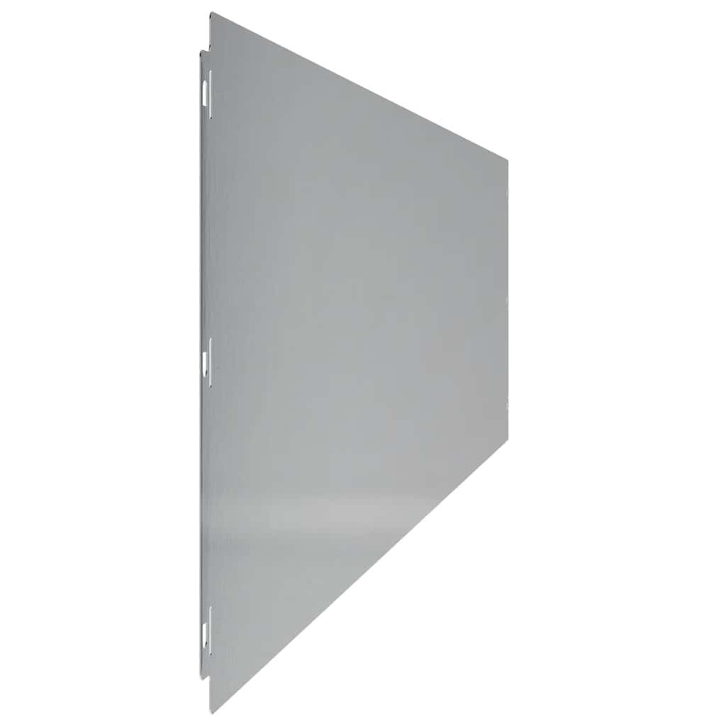 Bordure per Prato 20 pz Acciaio Zincato 25x103 cm