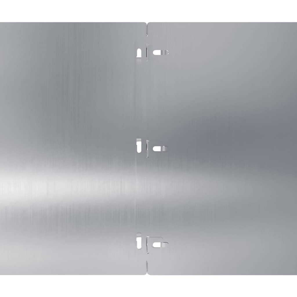 Bordure per Prato 20 pz Acciaio Zincato 25x103 cm
