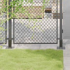 Basi per Pali Quadrati 12 pz 51x51mm Acciaio Verniciato Polvere
