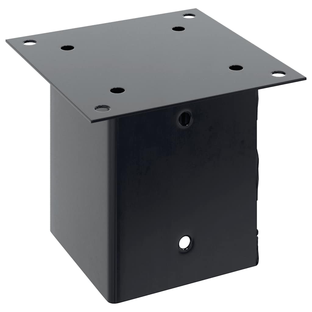 Basi Pali Quadrati 12 pz 101x101 mm Acciaio Verniciato Polvere