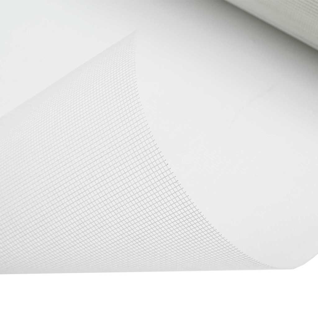 Zanzariera a rete Bianco 80 x 1000 cm Fibra di vetro