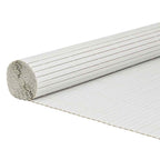 Recinzione da Giardino Bifacciale Bianca 1,8x3 m in PVC