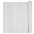 Recinzione da Giardino Bifacciale Bianca 1,8x3 m in PVC