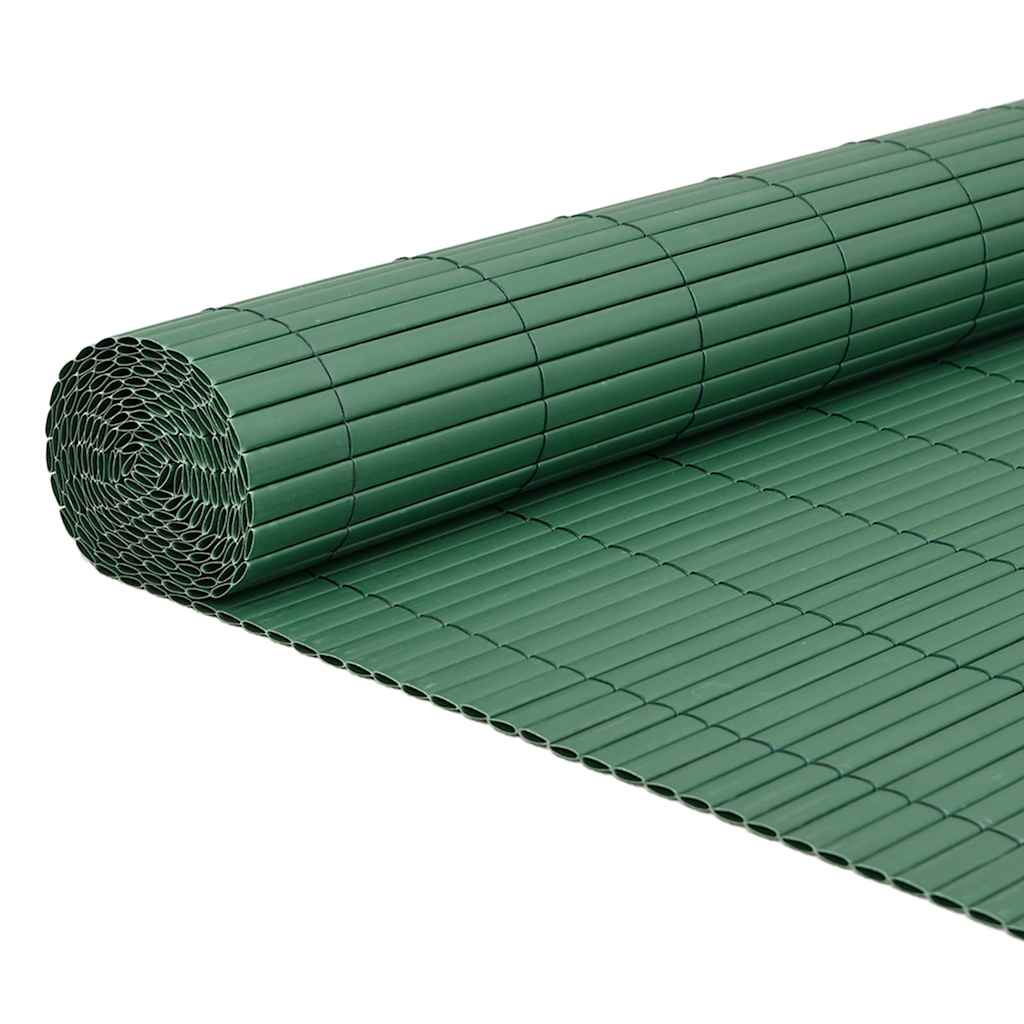 Recinzione da Giardino Bifacciale Verde 1,8x3 m PVC