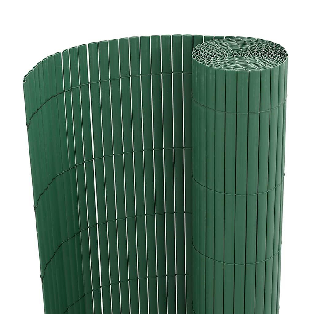 Recinzione da Giardino Bifacciale Verde 1,8x3 m PVC