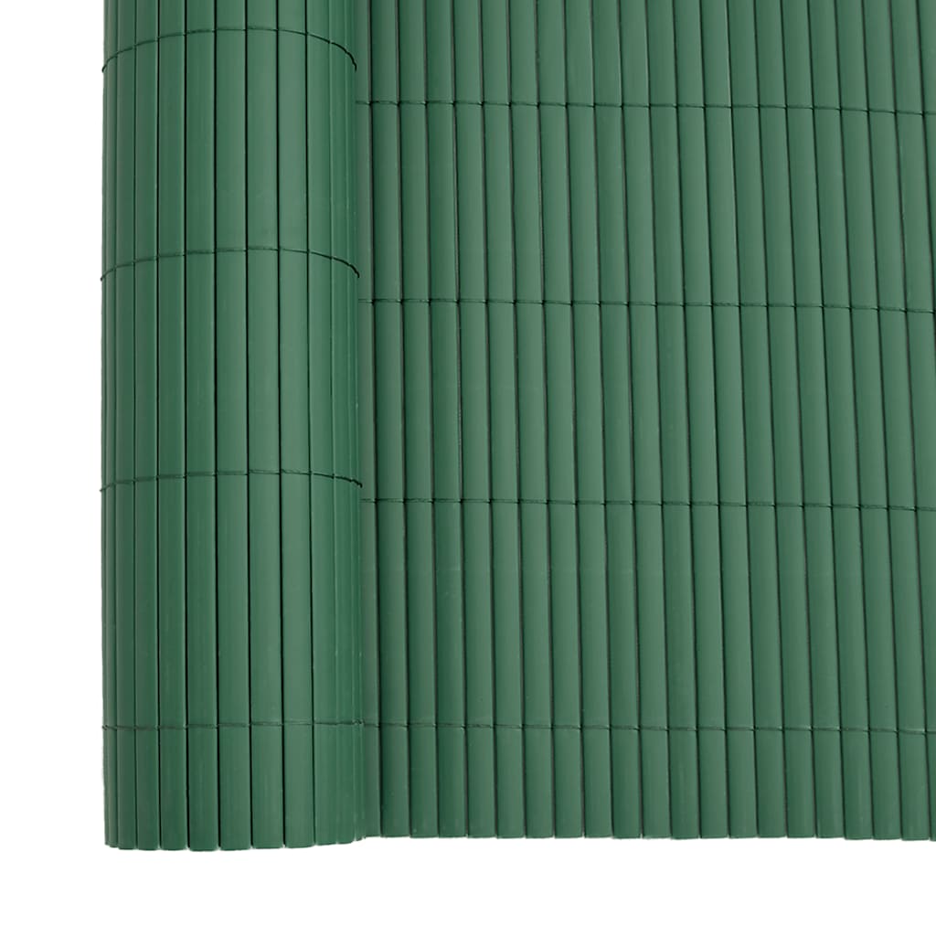 Recinzione da Giardino Bifacciale Verde 1,8x3 m PVC
