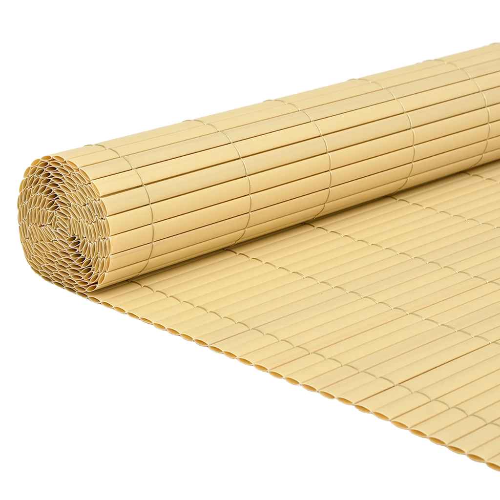 Recinzione da Giardino Bifacciale Gialla 1,8x3 m in PVC