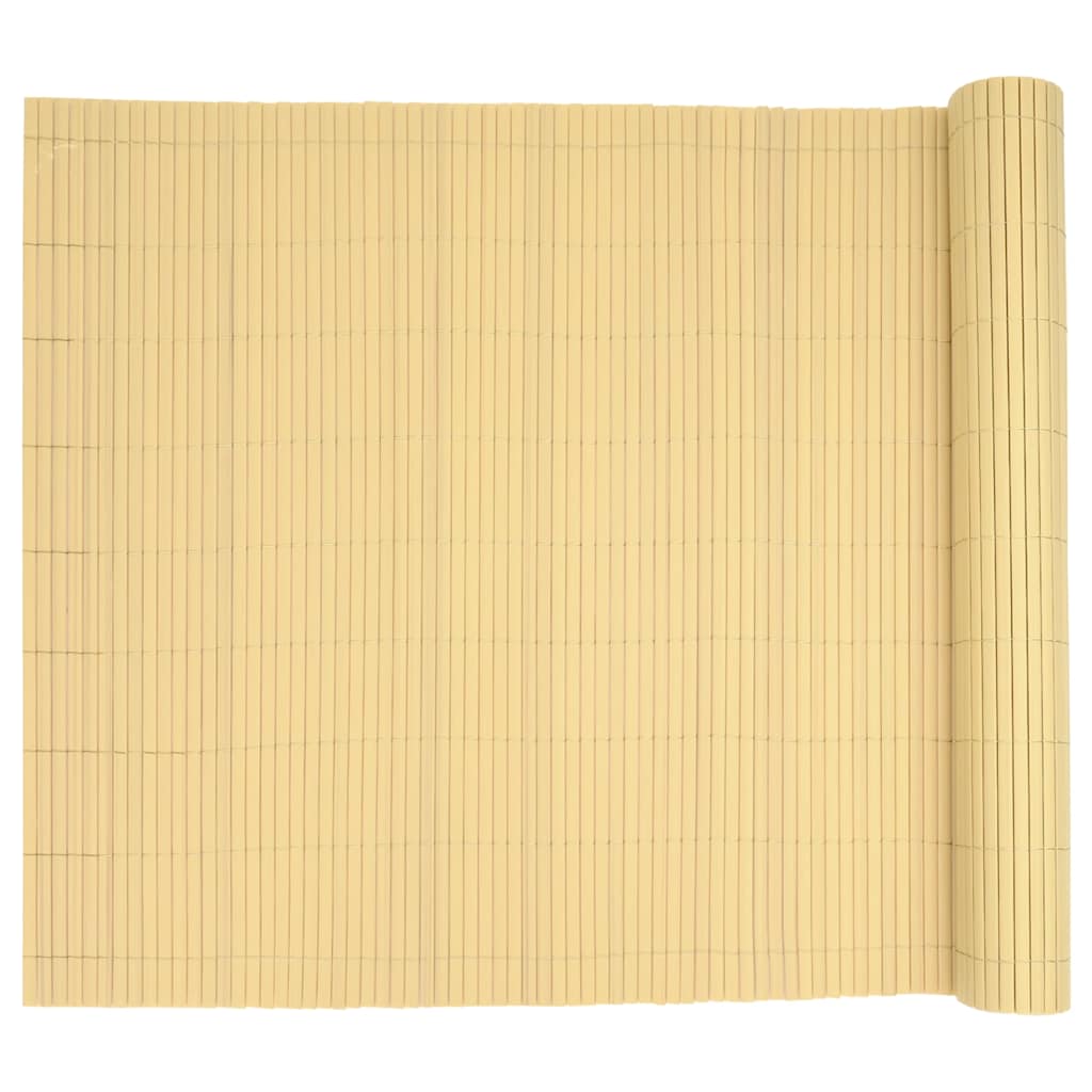 Recinzione da Giardino Bifacciale Gialla 1,8x3 m in PVC