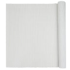 Recinzione da Giardino Bifacciale Bianca 1,8x5 m in PVC