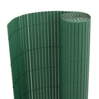 Recinzione da Giardino Bifacciale Verde 1,8x5 m in PVC