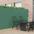 Recinzione da Giardino Bifacciale Verde 1,8x5 m in PVC