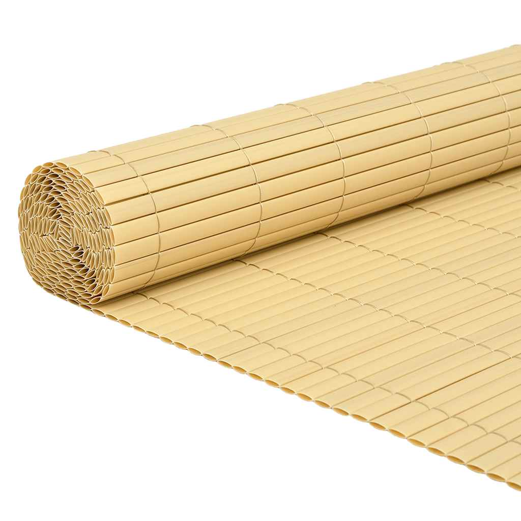 Recinzione da Giardino Bifacciale Gialla 1,8x5 m in PVC