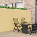 Recinzione da Giardino Bifacciale Gialla 1,8x5 m in PVC