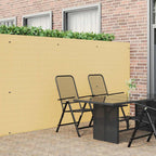 Recinzione da Giardino Bifacciale Gialla 1,8x5 m in PVC