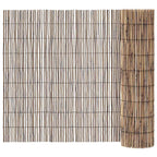 Recinzione per Giardino in Giunco Naturale 500 x 140 cm