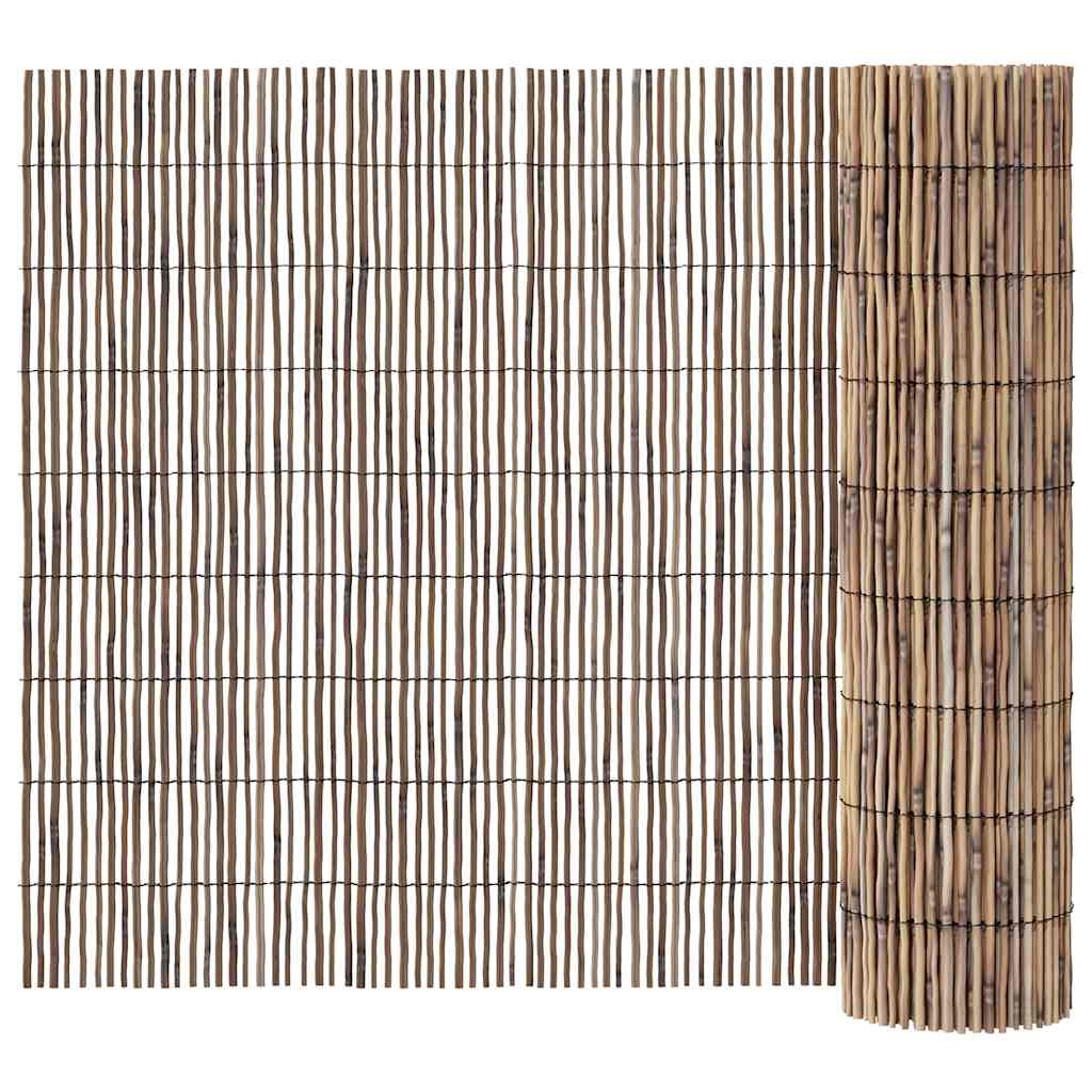 Recinzione per Giardino in Giunco Naturale 500 x 140 cm