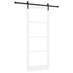 Porta Scorrevole ORKDAL Bianco e Nero 93 x 232 cm