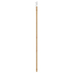 Porta scorrevole ORKDAL legno massello pino e vetro 73,5 x 198,5 cm naturale